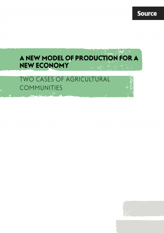 A New Model of Production for a New Economy