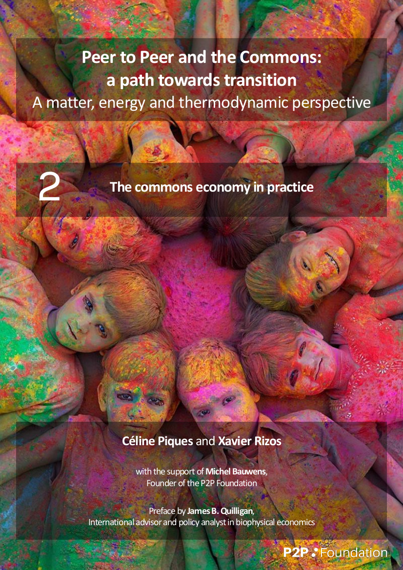 Peer to Peer and the Commons:  A matter, energy and thermodynamic perspective II